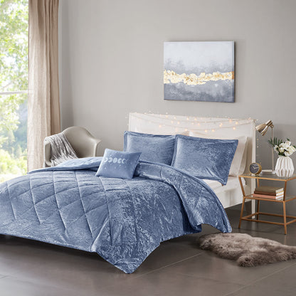 Velvet Comforter Set