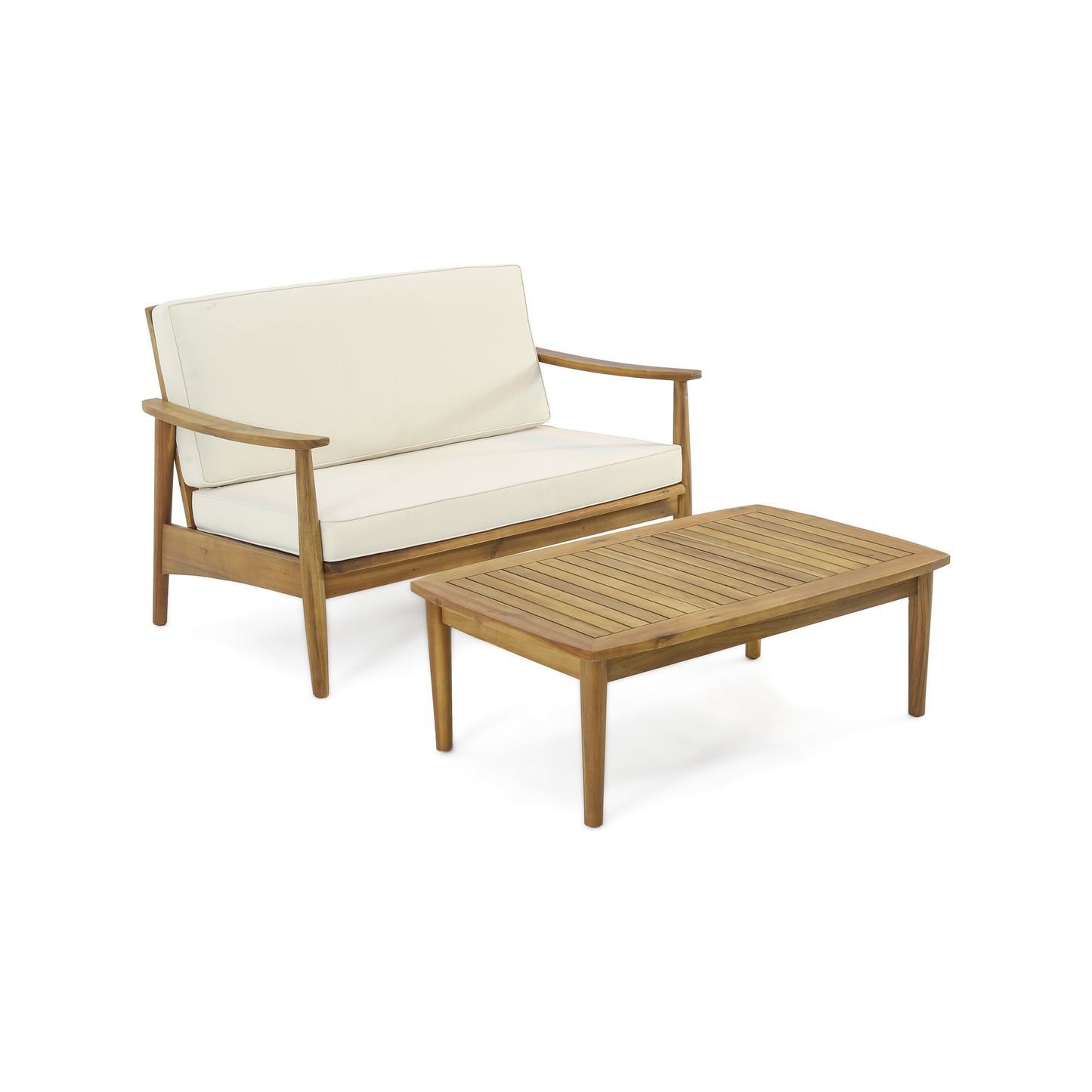 WILLOWBROOK LOVESEAT + COFFEE TABLE