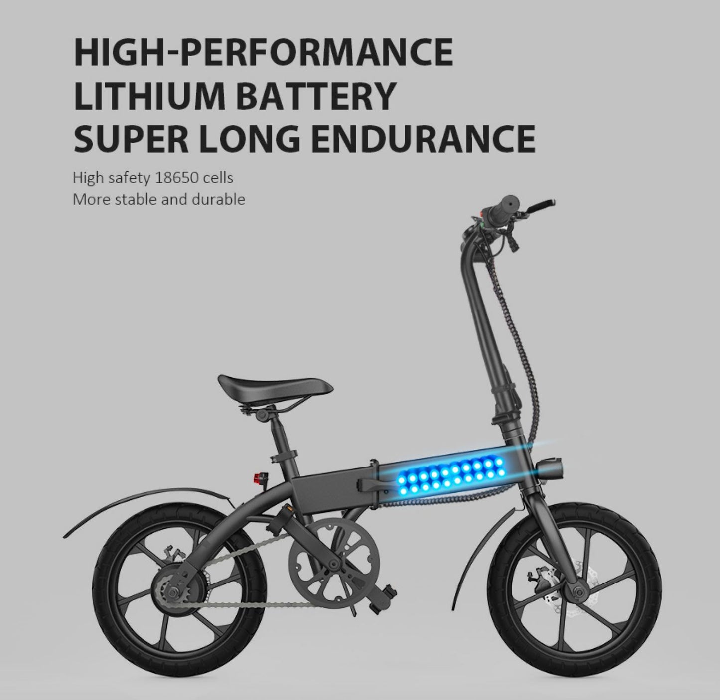 S7-14"* 2.125" Foldable City Ebikes Street E-bike 250W Hall Sensor Kick Bike Private Model[Unable to ship on weekends, please place orders with caution]