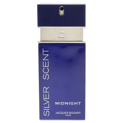 Silver Scent Midnight by Jacques Bogart for Men - 3.3 oz EDT Spray