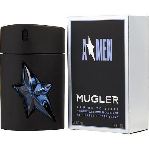 ANGEL by Thierry Mugler EDT SPRAY RUBBER BOTTLE REFILLABLE 1.7 OZ