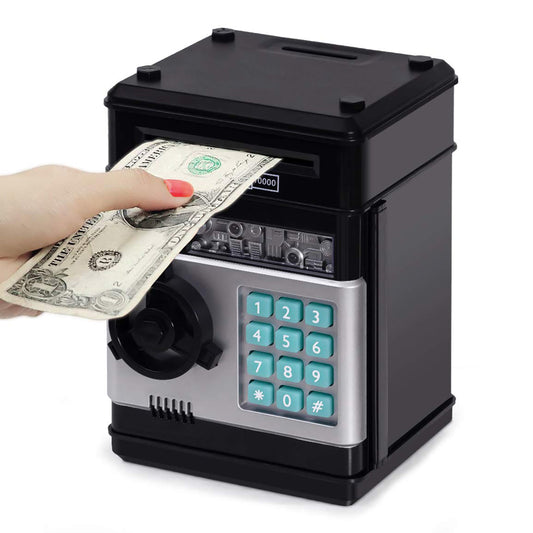 Piggy Bank Cash Coin Can ATM Bank Electronic Coin Money Bank Gift For Kids