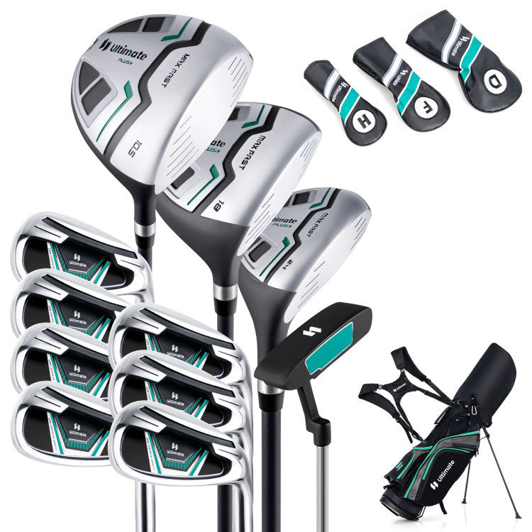 Complete Golf Club 11 Pieces Package Set