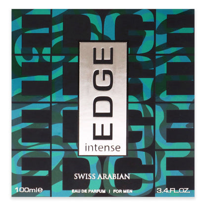 EDGE Intense by Swiss Arabian for Men - 3.4 oz EDP Spray