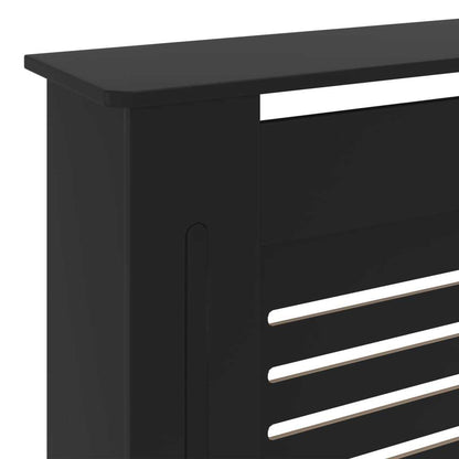 MDF Radiator Cover Black 80.7"