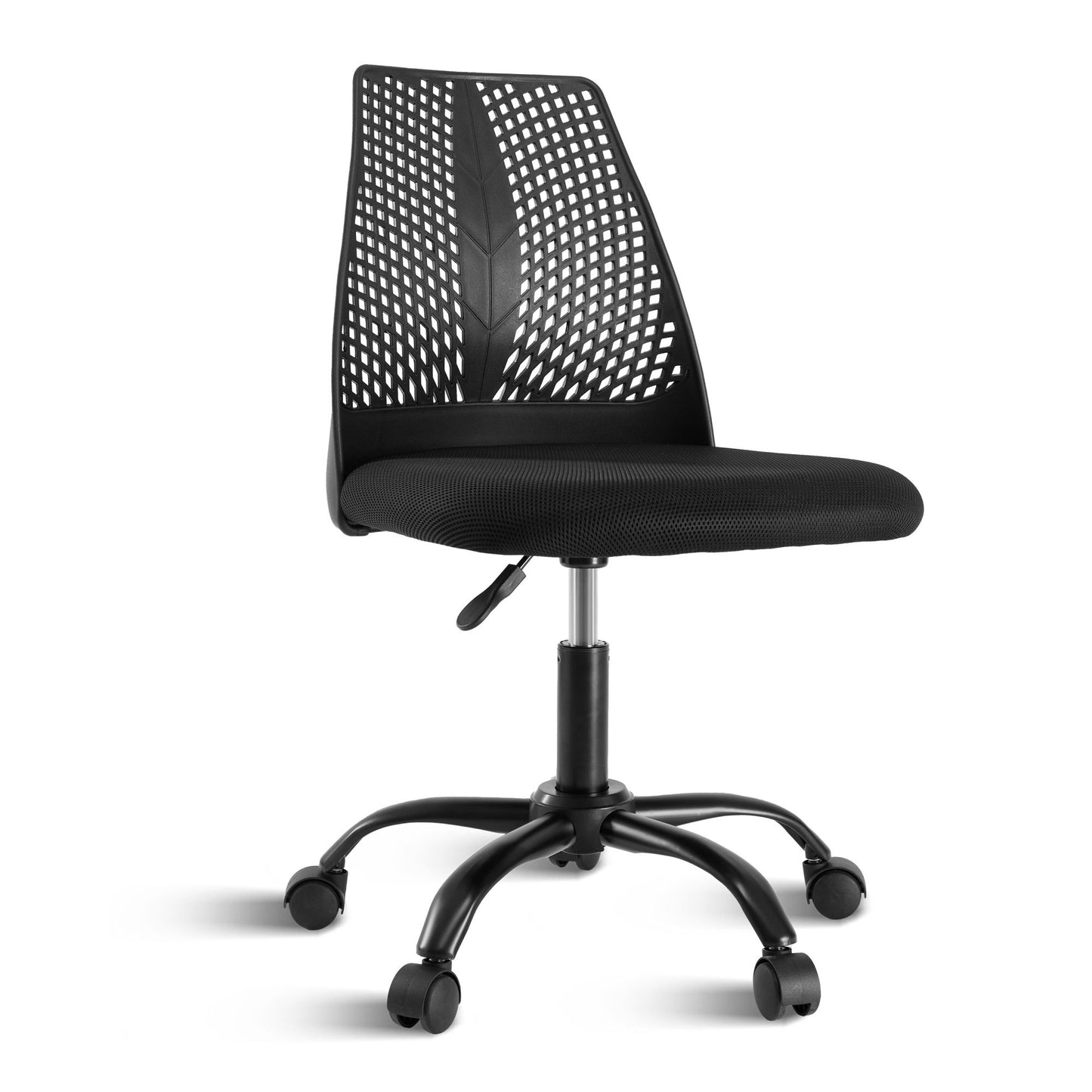 Ergonomic Office and Home Chair with Supportive Cushioning, Black