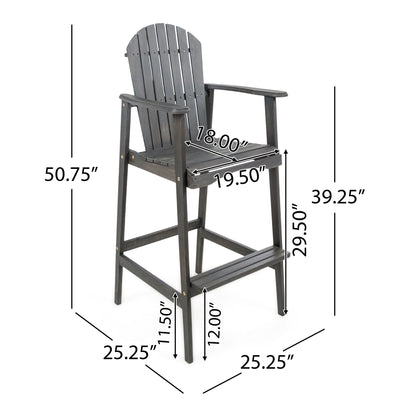 Wood BAR STOOL