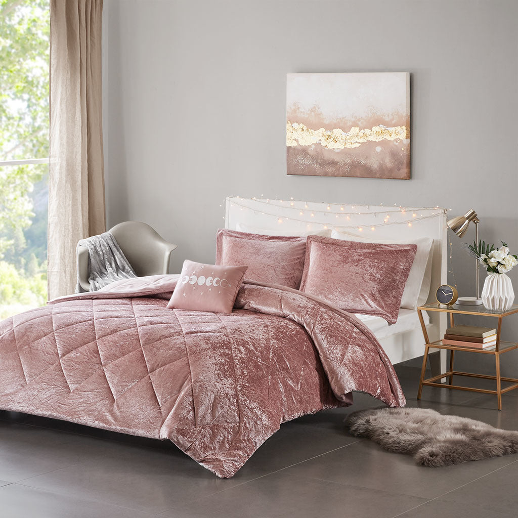 Velvet Comforter Set