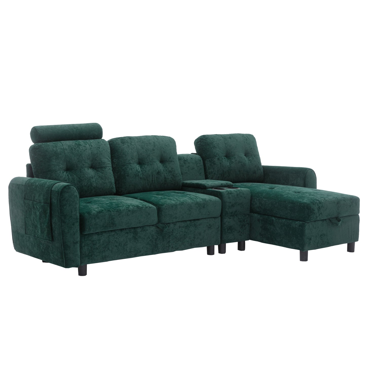 UNITED WE WIN storage sofa /Living room sofa cozy sectional sofa