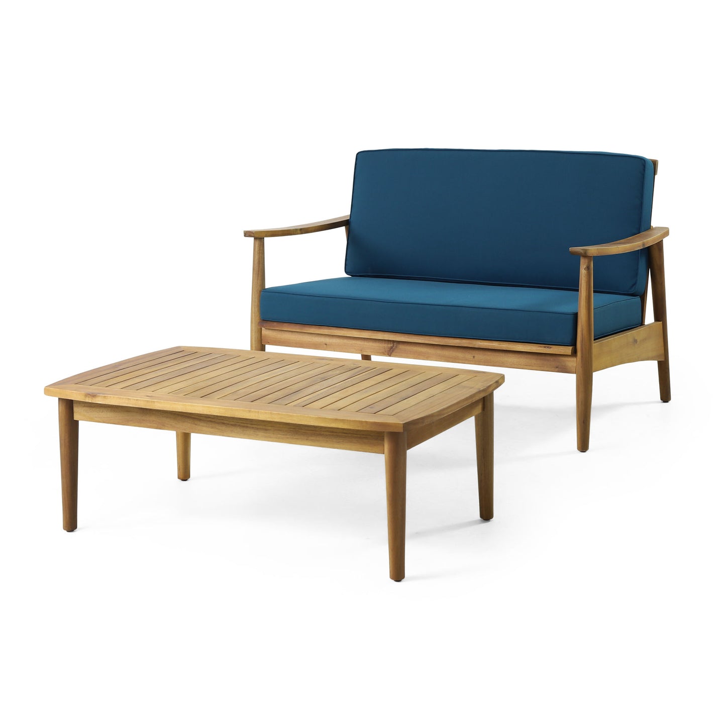 WILLOWBROOK LOVESEAT + COFFEE TABLE