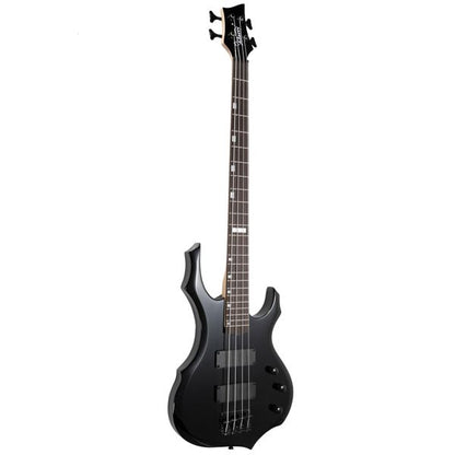 [Do Not Sell on Amazon]Full Size Glarry 4 String Burning Fire enclosed H-H Pickup Electric Bass Guitar with 20W Amplifier Bag Strap Connector Wrench Tool Black