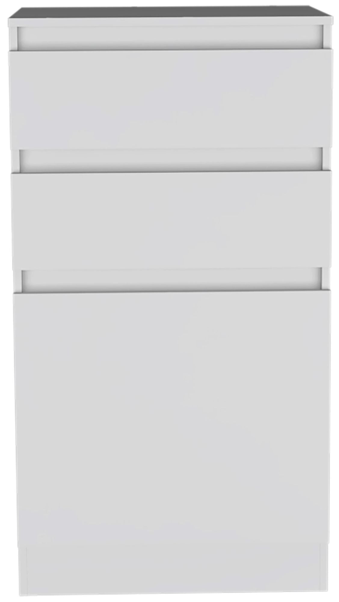 Cassel 2-Drawer Dresser White