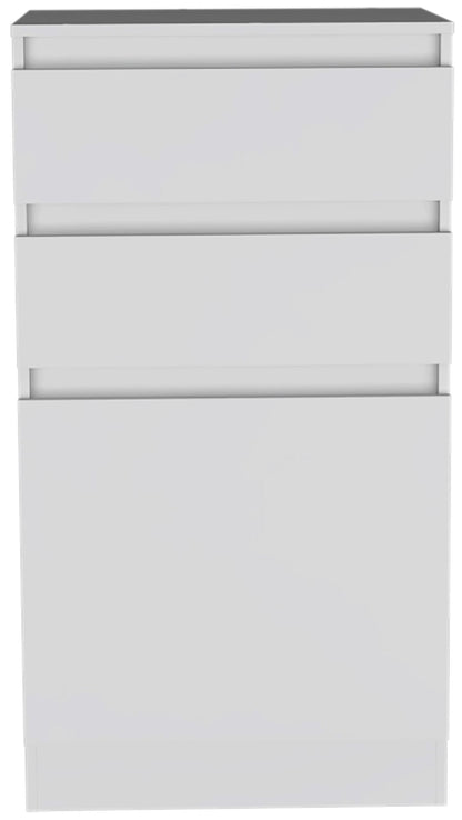 Cassel 2-Drawer Dresser White