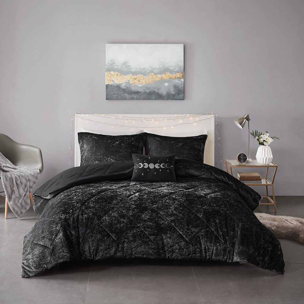 Velvet Comforter Set