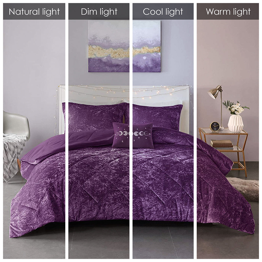 Velvet Comforter Set