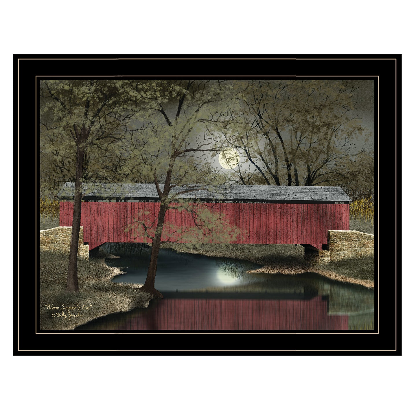 "Warm Summer's Eve" Framed Wall Art by Billy Jacobs