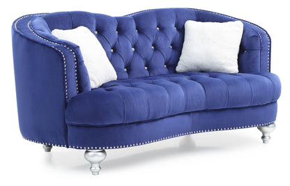 Glory Furniture Jewel G750-L Loveseat , BLUE