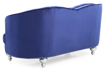 Glory Furniture Jewel G750-L Loveseat , BLUE