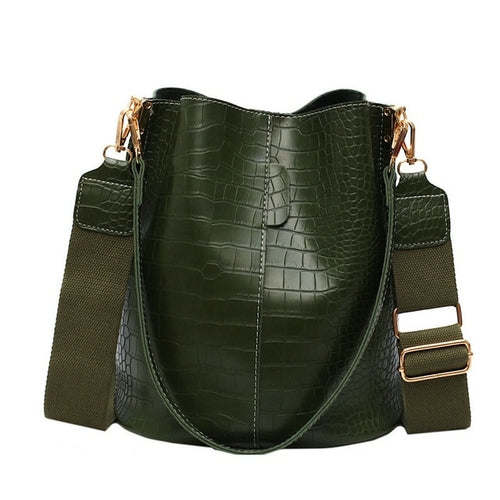 Crocodile Pattern Crossbody Bag for Women Shoulder Bag Brand Designer