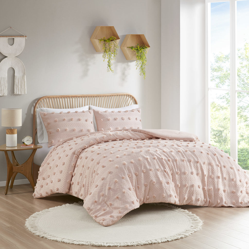 Clip Jacquard Comforter Set