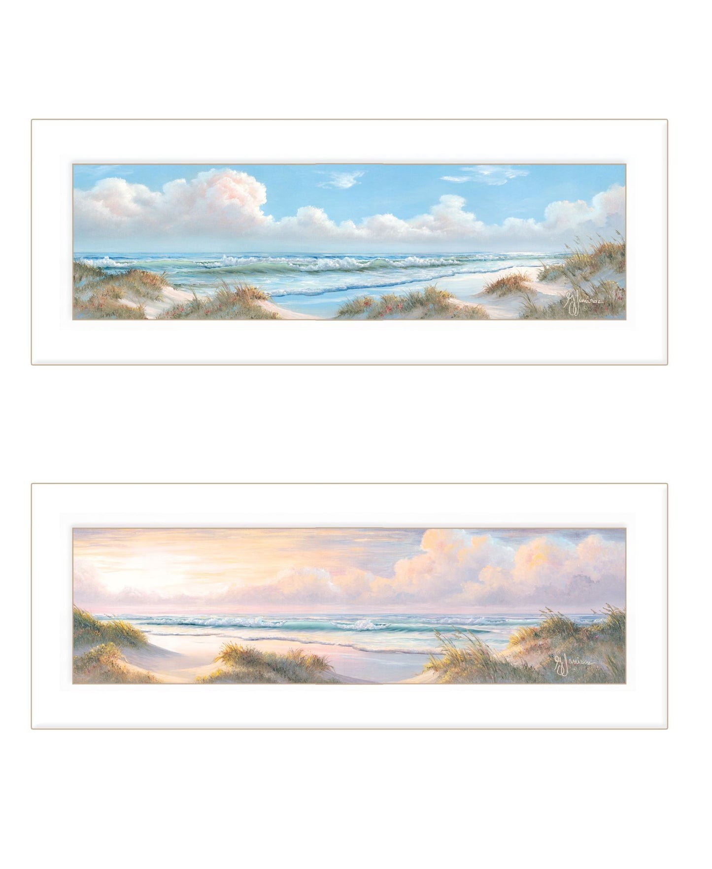 "The Seascape Collection" 2-Piece Vignette By Georgia Janisse